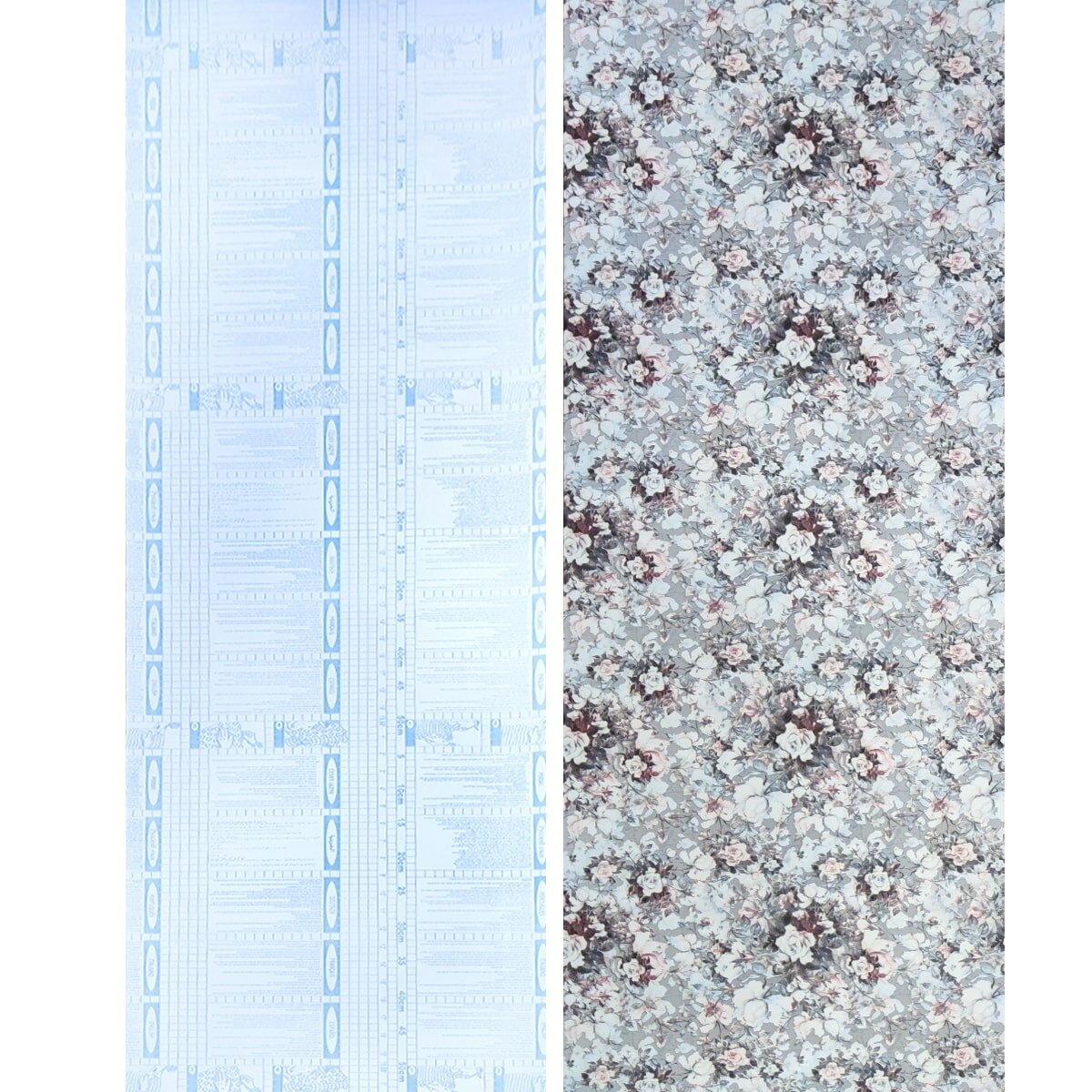 Самоклеюча плівка 0,45х10м х 0,07мм Сірі троянди SW-00001231