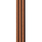 Рейка декоративна PS 2900х120х12мм Каштановий SW-00001743