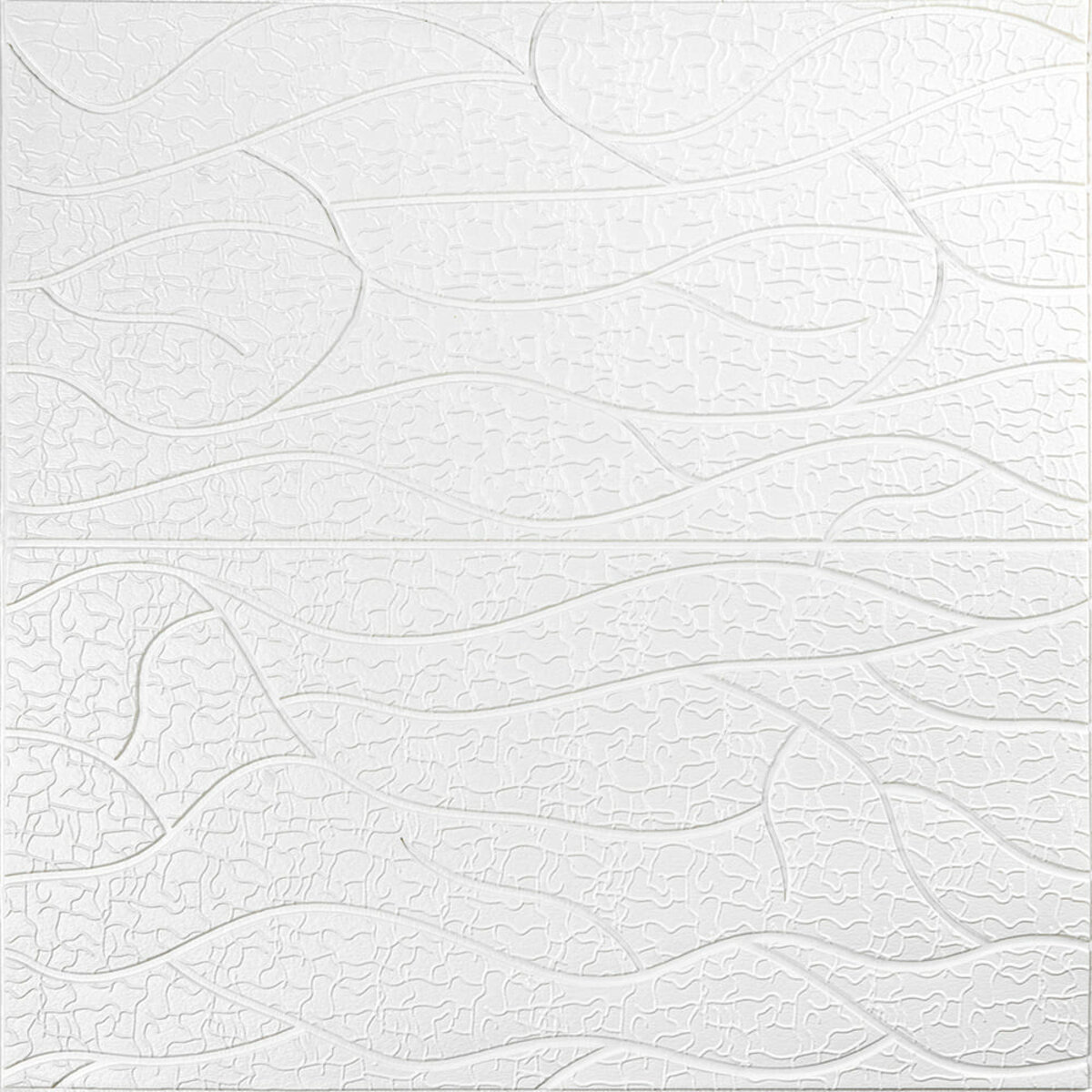 Панель 3D 700х700х6мм Білий SW-00001948